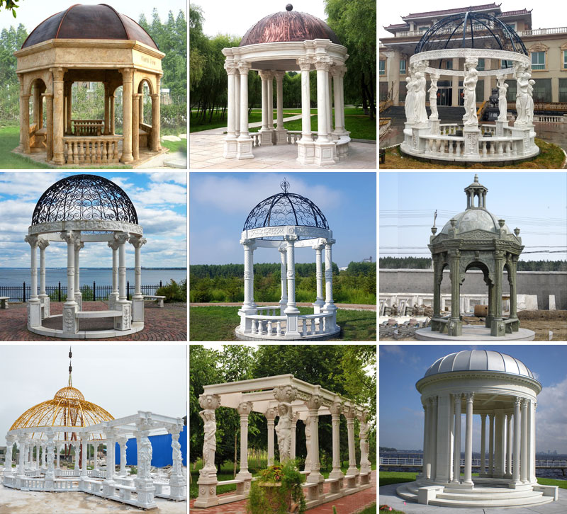 Natural Stone gazebo