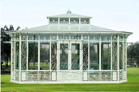 Large Outdoor Garden Wrought Iron Gazebo